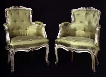 Louis XV kis festett székek